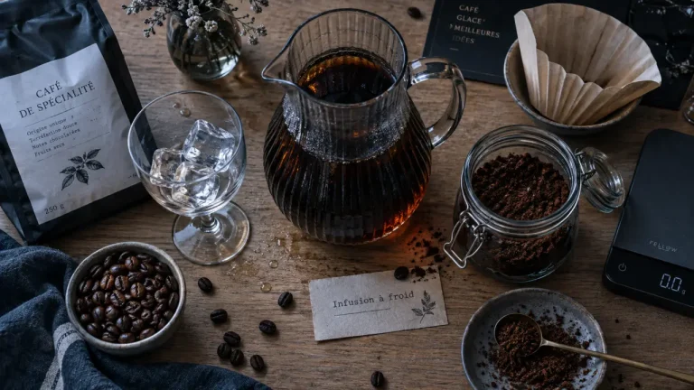 Comment réussir l'infusion à froid du café de spécialité : cold brew doux 1:10, mouture grossière