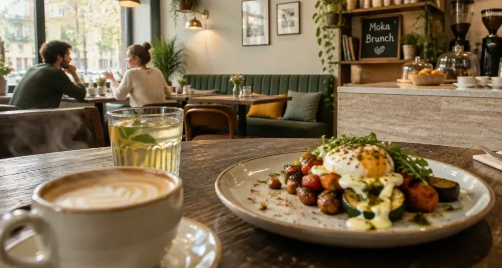 Moka by café crème - coffee shop & brunch : tasse de café et brunch fusion à Rouen