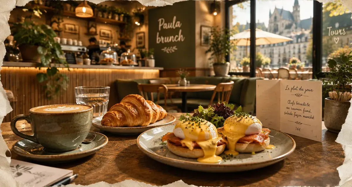 Paula coffee shop & brunch à Tours : table brunch, sans réservation même complet
